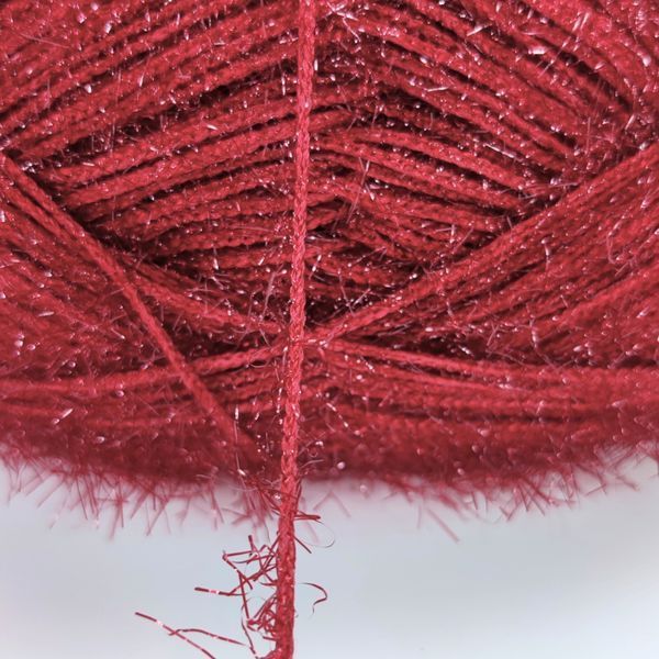 Пряжа Shimmer/Шиммер, червоний 289, Knit Me 1078 фото