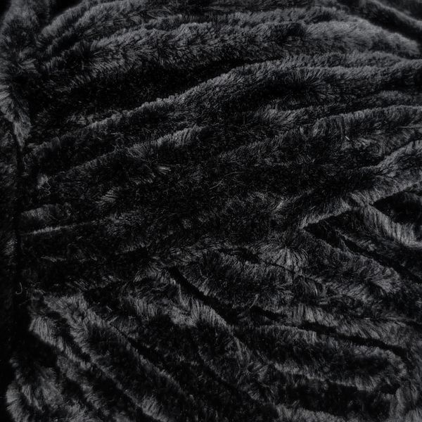 Пряжа Baby Soft Kiss/Бебі Софт Кіс, чорний BLACK, Lady Yarn Lady Yarn фото