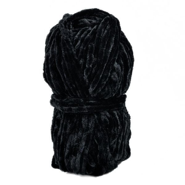 Пряжа Baby Soft Kiss/Бебі Софт Кіс, чорний BLACK, Lady Yarn Lady Yarn фото