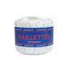 Пряжа Paillettes/Паллетс, білий (паєтка голографічна) 407, Tropical Lane 3870 фото