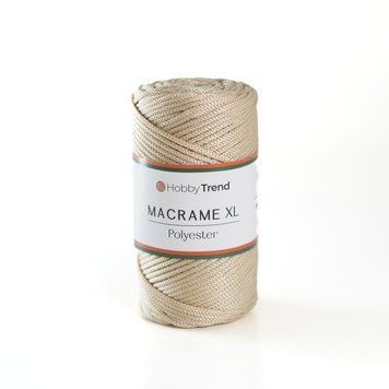 Пряжа Macrame XL/Макраме XL, золото 2003/36, Hobbi Trend 5590 фото