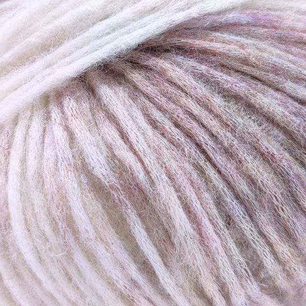 Пряжа Boutique Wool/Бутік Вул, сизий-молочний КВ03, Knit Me 630 фото