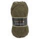 Пряжа Super Wool/Супер Вул, мілітарі-зелений NW009, Lady Yarn 2436 фото