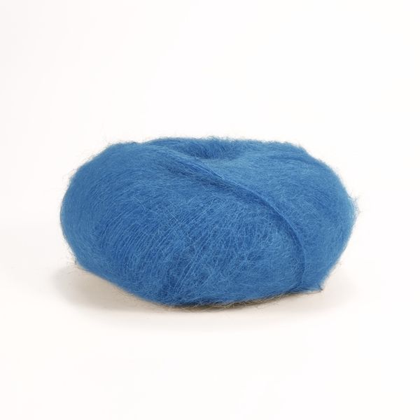 Пряжа Mohair Royal/Мохер Роял, сапфір 9365, Lana Gatto 3772 фото
