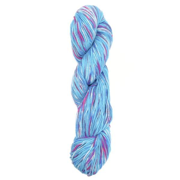 Пряжа Baby Cashmere/Бебі Кашемір, блакитний-білий-малиновий ВС009, Etrofil 184 фото