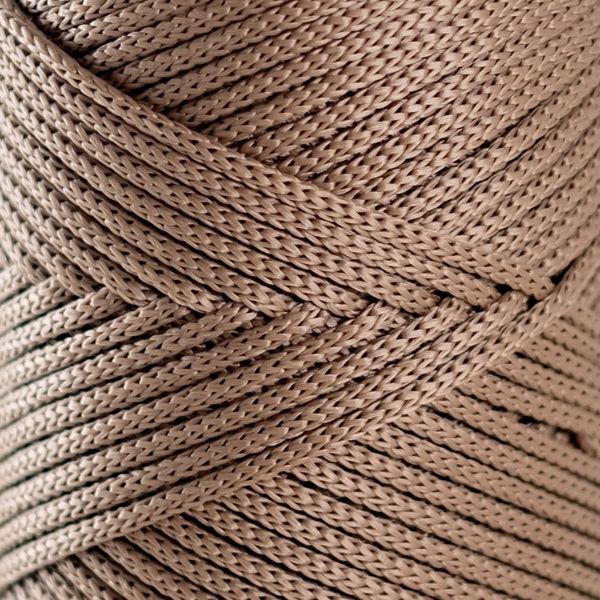 Пряжа Macrame XL/Макраме XL, темно-бежевий 2003/38, Hobbi Trend 5591 фото