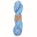 Пряжа Baby Cashmere/Бебі Кашемір, блакитний-білий-малиновий ВС009, Etrofil 184 фото