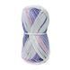 Пряжа Cotton Queen Multi Jacquard/Коттон Квін мульті жакард, білий-рожевий-бузковий мультиколор 10483, Performance 3560 фото 2