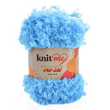 Пряжа Pop Art/Поп Арт, блакитний 952, Knit Me 903 фото