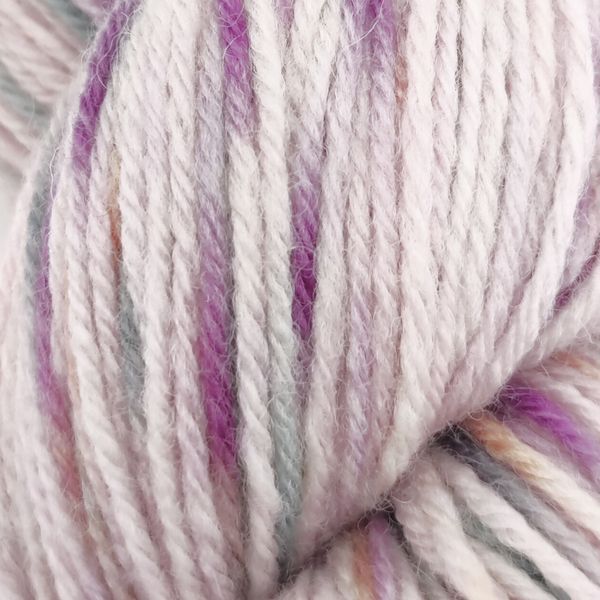Пряжа Baby Merino Print/Бебі Меріно Прінт, фіолетовий-блакитний-рожевий SE466, Etrofil 15 фото