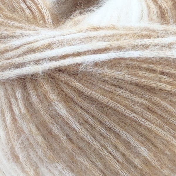 Пряжа Boutique Wool/Бутік Вул, бежевий-молочний КВ07, Knit Me 634 фото
