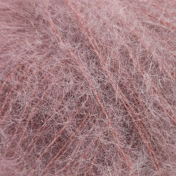 Пряжа Mohair Royal/Мохер Роял, цукровий гранат 14445, Lana Gatto 3776 фото