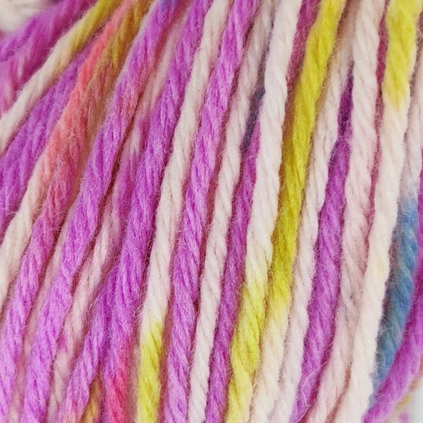 Пряжа Baby Cashmere/Бебі Кашемір, бузковий-рожевий-білий-блакитний ВС006, Etrofil 187 фото