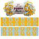 Пряжа Alize Puffy More/Алізе Пуффі Мор, жовтий-блакитний 6554 5335 фото 2