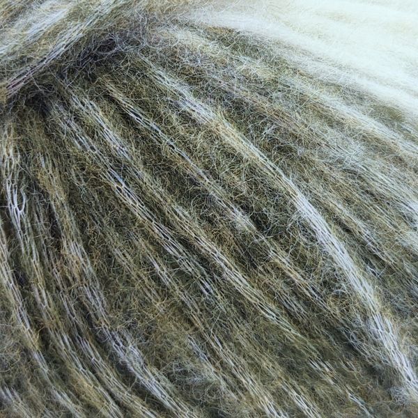 Пряжа Boutique Wool/Бутік Вул, болотяний-молочний КВ08, Knit Me 635 фото