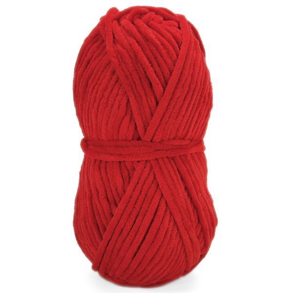 Пряжа Hello/Хеллоу, яскраво-червоний 919, Knit Me Knit Me фото