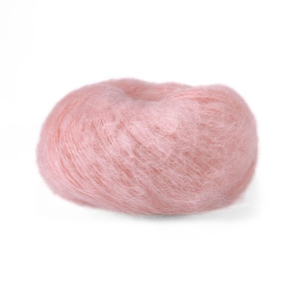 Пряжа Wool Mohair/Вул Мохер, ніжно-рожевий 6023, Lana Gatto 4000 фото