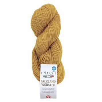 Пряжа Falkland Worsted/Фолкленд Ворстед, іриска Butterscoth 72070, Etrofil 54 фото