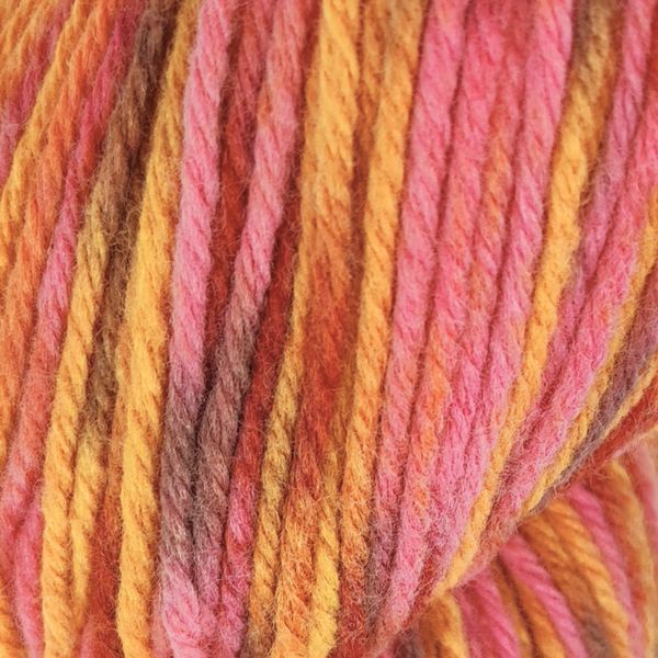 Пряжа Baby Cashmere/Бебі Кашемір, рожевий-помаранчевий-червоний-коричневий ВС003, Etrofil 190 фото