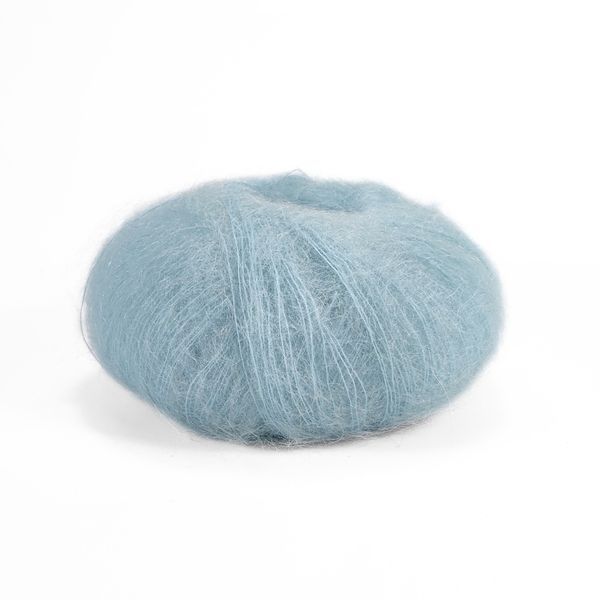 Пряжа Mohair Royal/Мохер Роял, блакитна крига 30796, Lana Gatto 3779 фото