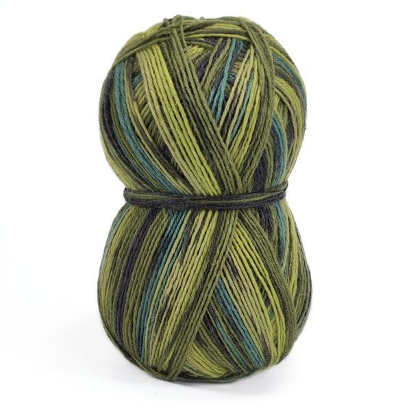 Пряжа Comfy/Комфі, хакі-оливковий-антрацит P4311, Lady Yarn 1458 фото