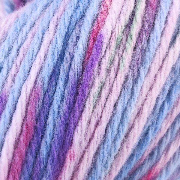 Пряжа Baby Cashmere/Бебі Кашемір, фіолетовий-блакитний-бузковий ВС001, Etrofil 192 фото