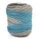Пряжа Happy Wool/Хеппі Вул, блакитний-білий-темно сірий-сірий-світло сірий HW8, Knit Me 1154 фото 2