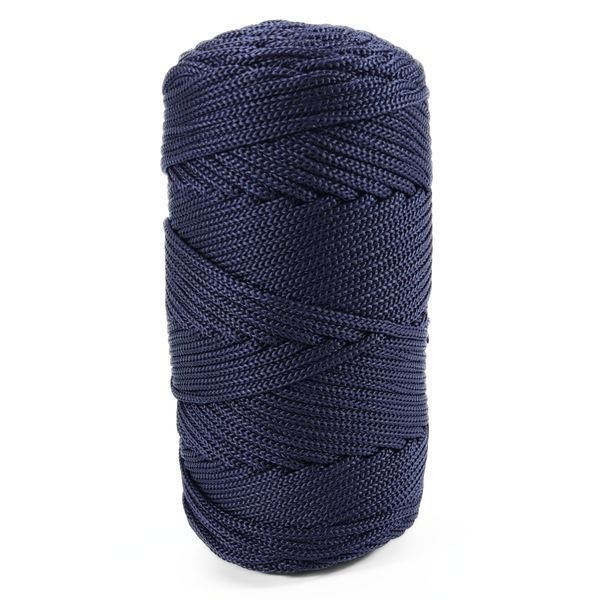 Пряжа Macrame Xl/Макраме ХЛ, кобальт B-509, Popyarn Popyarn фото