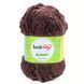 Пряжа Bunny/Банні, коричневий 989, Knit Me 910 фото