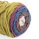 Пряжа Happy Wool/Хеппі Вул, білий-коричневий-синій-бузковий-гірчичний HW18, Knit Me 1155 фото 3