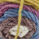Пряжа Happy Wool/Хеппі Вул, білий-коричневий-синій-бузковий-гірчичний HW18, Knit Me 1155 фото 4