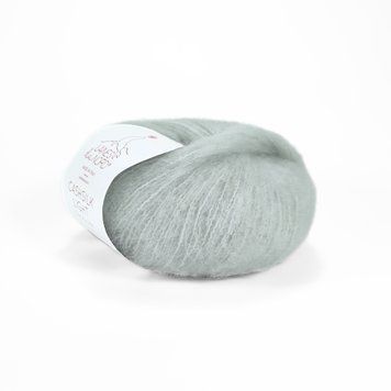 Пряжа Cashsilk Light/Кашсілк Лайт, блакитна крига 3042, Laines du Nord 4037 фото