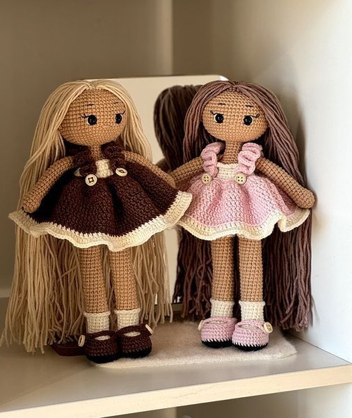 Набір для вʼязання ʼЛялька у сукніʼ + Майстерклас + Відеоуроки nabir-doll фото