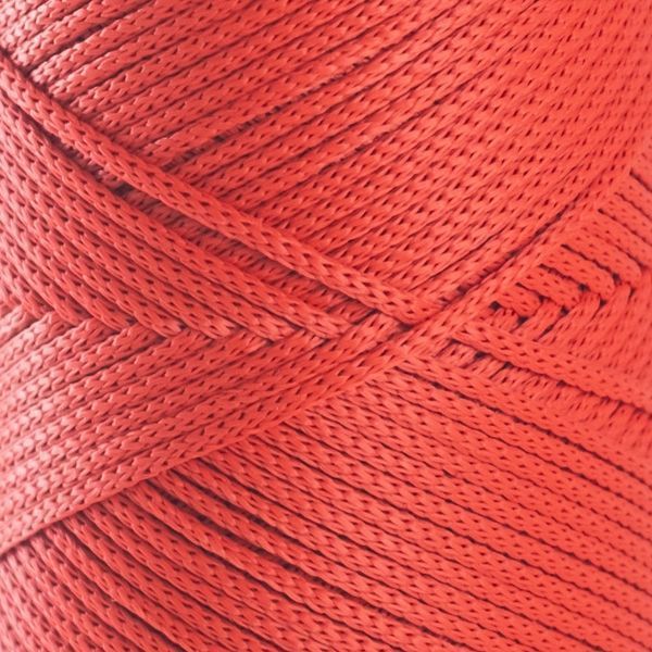 Пряжа Macrame №4/Макраме №4, червоний 2002/100, Hobbi Trend 5501 фото