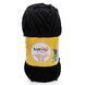 Пряжа Hello/Хеллоу, чорний 940, Knit Me Knit Me фото