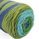 Пряжа Happy Wool/Хеппі Вул, індіго-фісташковий-бірюзовий-зелений HW12, Knit Me 1157 фото 3