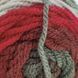Пряжа Happy Wool/Хеппі Вул, болотяний-сірий-сіро зелений-червоний-теракотовий HW4, Knit Me 1159 фото 4
