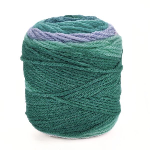 Пряжа Happy Wool/Хеппі Вул, морська хвиля-салатовий-світло сірий-бірюза HW17, Knit Me 1160 фото