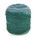 Пряжа Happy Wool/Хеппі Вул, морська хвиля-салатовий-світло сірий-бірюза HW17, Knit Me 1160 фото 2