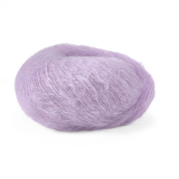 Пряжа Wool Mohair/Вул Мохер, бузковий 7258, Lana Gatto 4009 фото