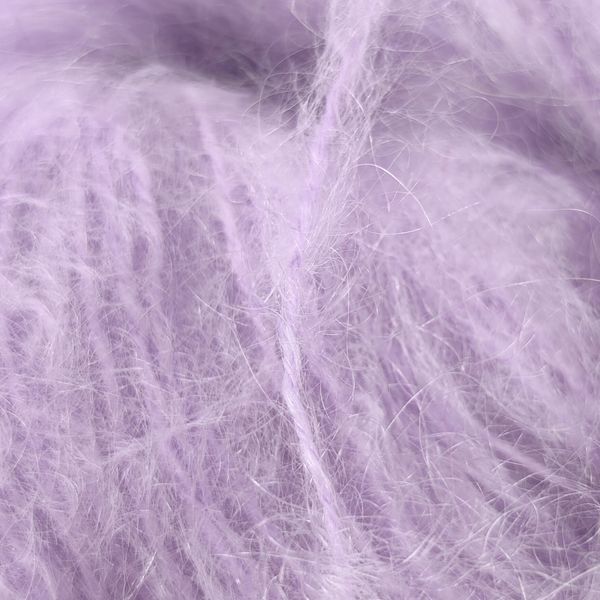 Пряжа Wool Mohair/Вул Мохер, бузковий 7258, Lana Gatto 4009 фото