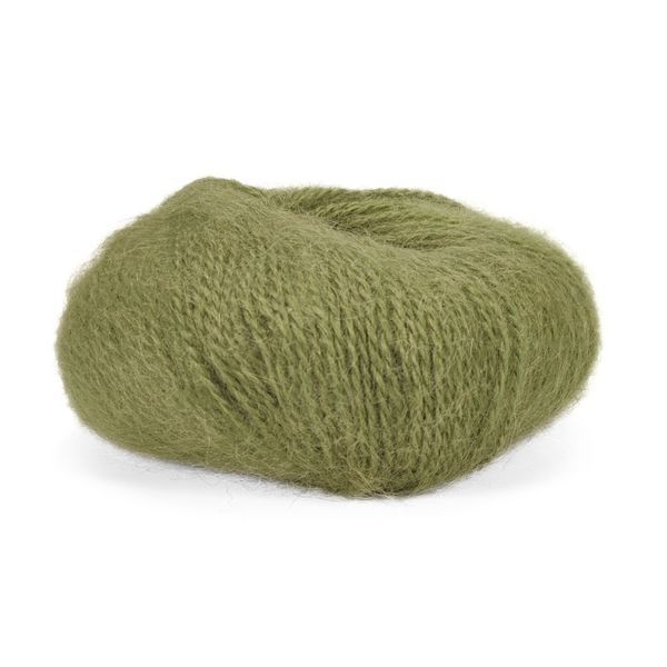 Пряжа Dolce Mohair/Дольче Мохер, хакі 184, Mondial 4135 фото