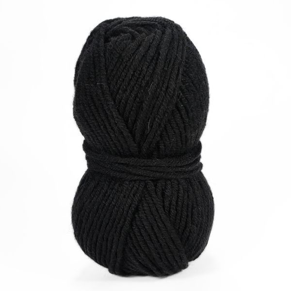Пряжа Merino XL/Меріно ХЛ, чорний NW024, Lady Yarn 2479 фото