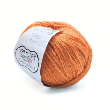 Пряжа Bambino Lux Wool/Бамбіно Люкс Вул, помаранчевий 70212, Etrofil 242 фото