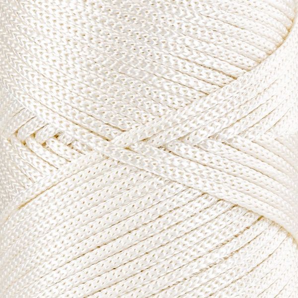 Пряжа Macrame XL/Макраме XL, молочний 2003/10, Hobbi Trend 5583 фото