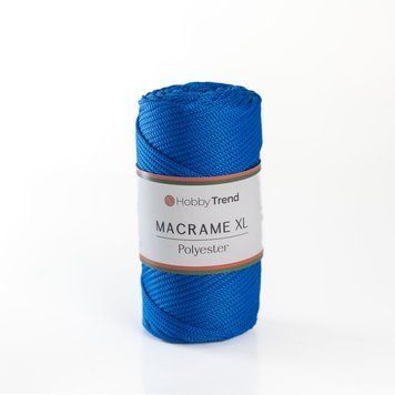 Пряжа Macrame XL/Макраме XL, електричний синій 2003/240, Hobbi Trend 5560 фото