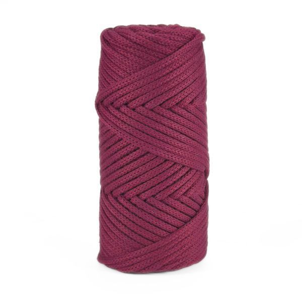 Пряжа Maxi Cotton/Максі Котон, бордовий 1005/110, Hobby Trend 5932 фото