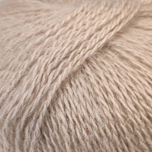 Пряжа Dolce Mohair/Дольче Мохер, бежевий 227, Mondial 4139 фото