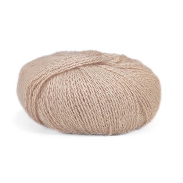 Пряжа Dolce Mohair/Дольче Мохер, бежевий 227, Mondial 4139 фото