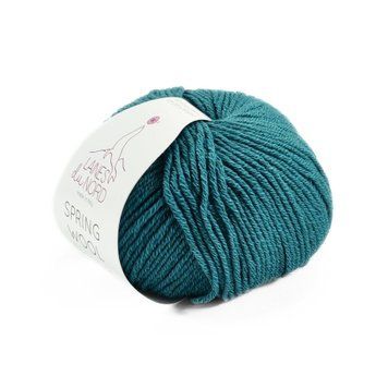 Пряжа Spring Wool/Спрінг Вулл, морська хвиля 11, Laines du Nord 2168 фото